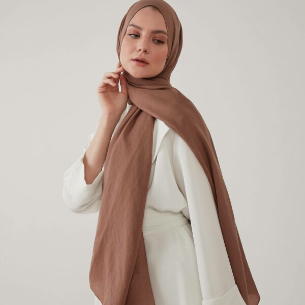 Classic Cotton Hijab - braun