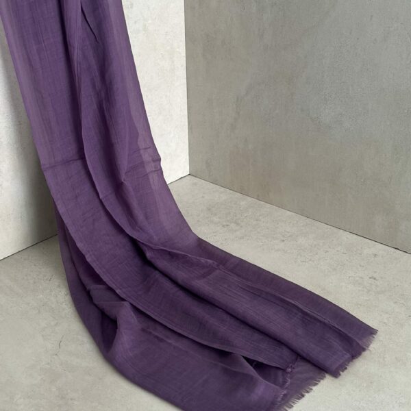 Light Organic Cotton Hijab - lavendel